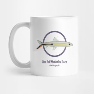 Red Tail Hemiodus Tetra Mug